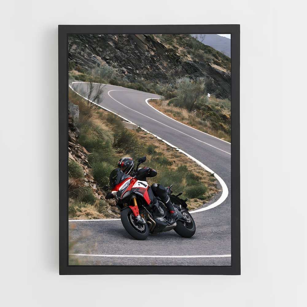 Poster Virée Apocalyptique – affiche Ducati (vue 2)